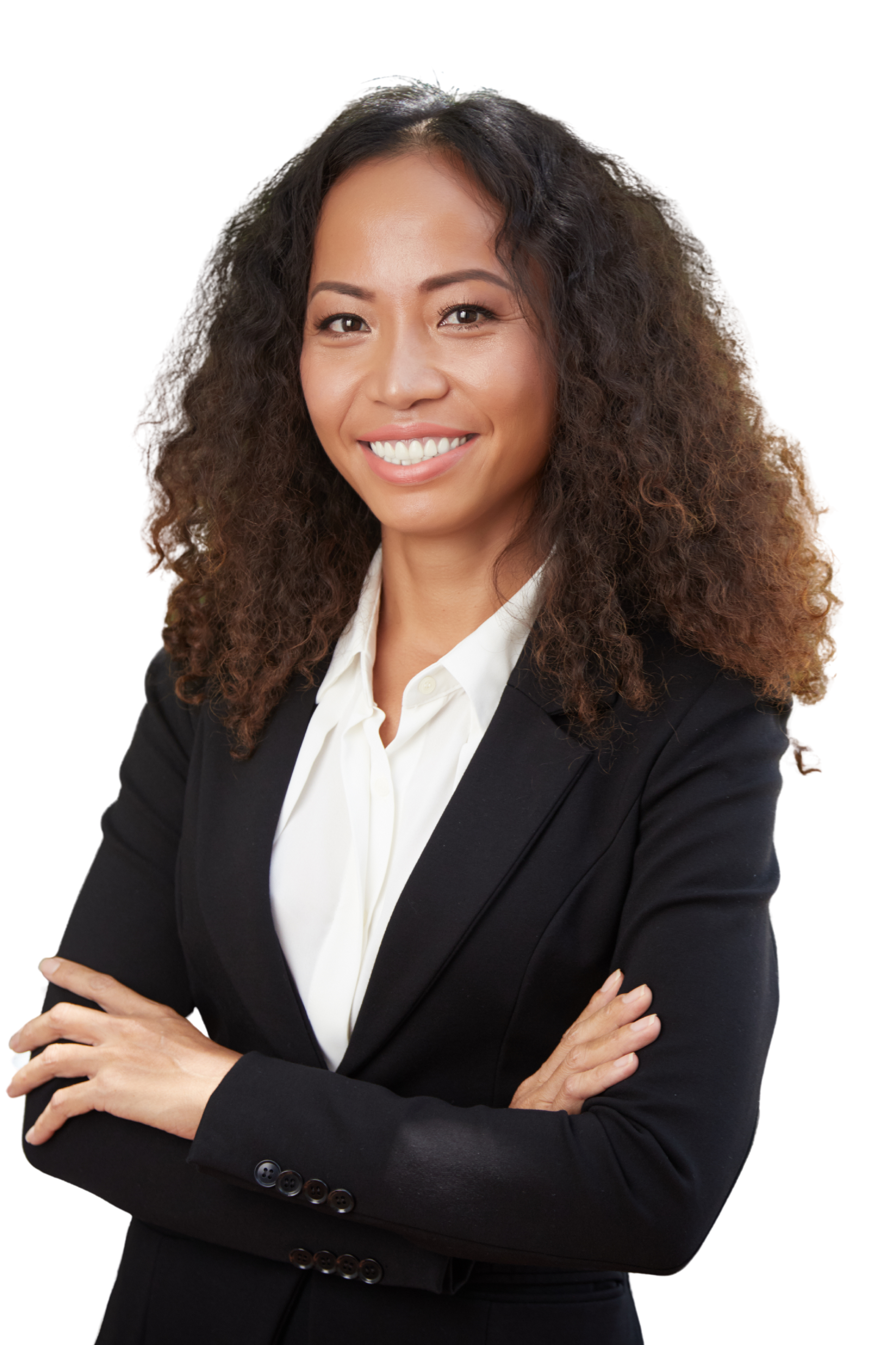 Professional woman with crossed arms